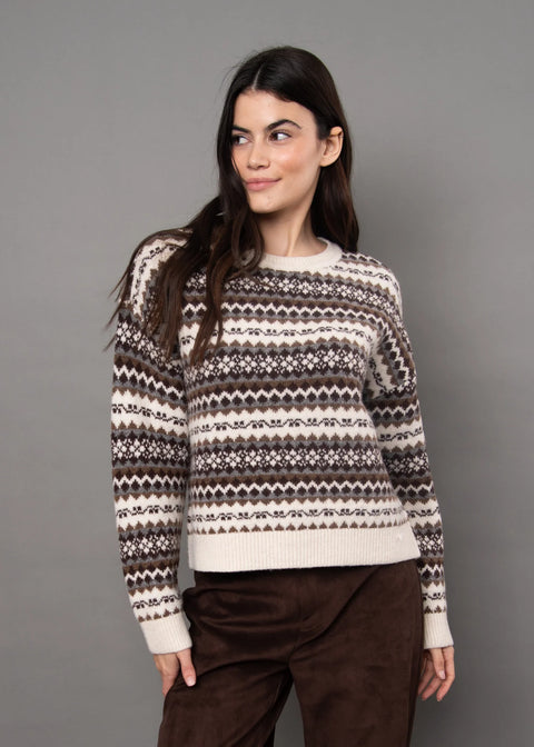 Hera Striped Long Sleeve Pullover