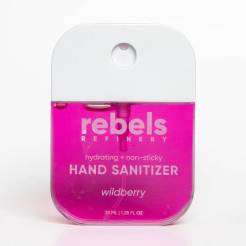 Refillable Wildberry Pocket Sanitizer - FDA Approved Hand Sanitzier - The Local Space