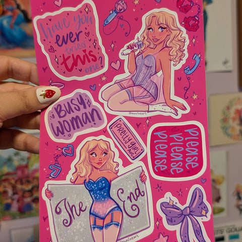 Sabrina | Sticker Sheet - The Local Space