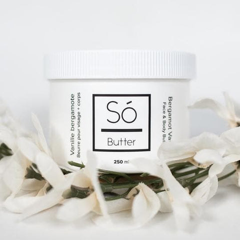 Só Butter Rich Face & Body Butter – Bergamot Vanilla (Shea & Avocado) - The Local Space