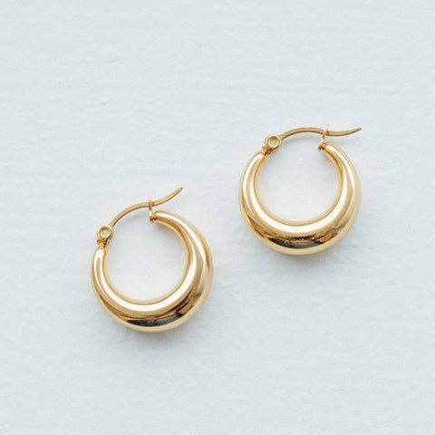 Sunday Club Goldie Earrings – 14K Gold Plated - The Local Space