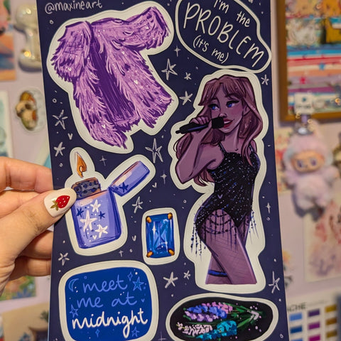 Taylor Swift | Sticker Sheet - The Local Space