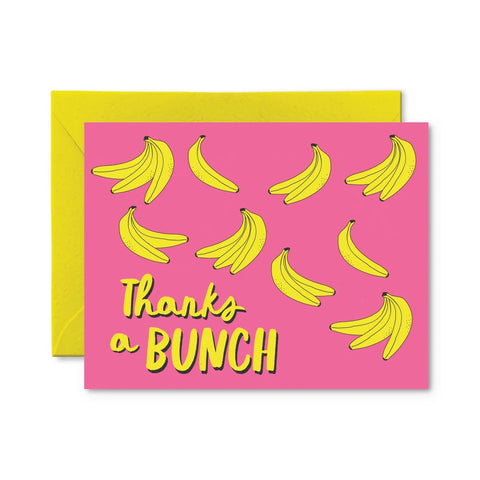 Pretty By Her Thanks a Bunch greeting card thank you card - The Local Space