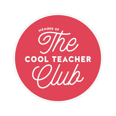 The Cool Teacher Club | Sticker - The Local Space