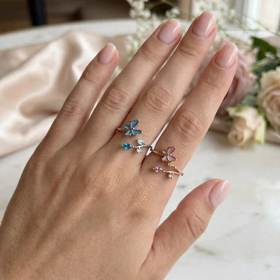 Flutter Affair Adjustable Ring