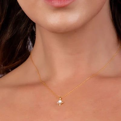 Moon Halo Necklace - Gold Plated - The Local Space