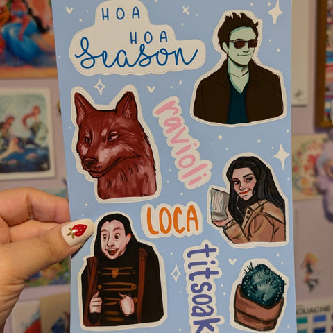 Twilight - Waterproof Stickers Sheet