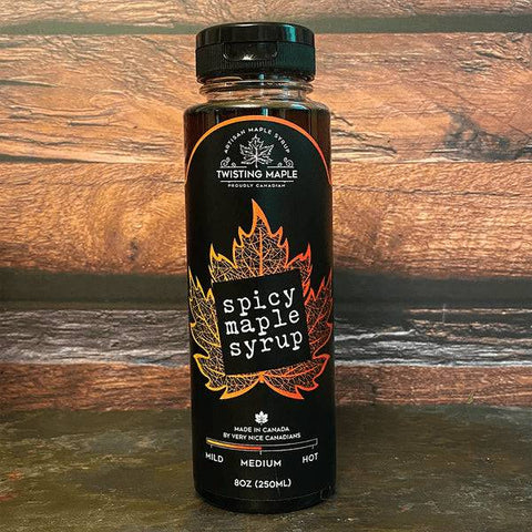 Twisting Maple Spicy Maple Syrup – Canadian Maple Syrup with Chili Peppers - The Local Space