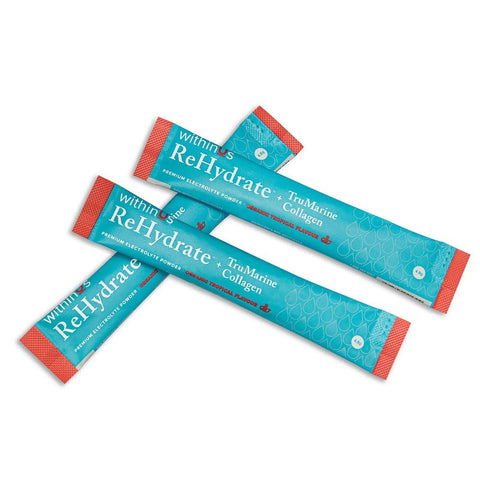 withinUs ReHydrate + TruMarine® Collagen – Premium Electrolyte Powder - The Local Space