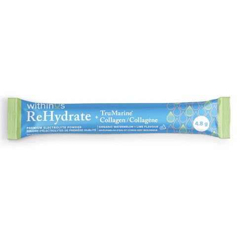 withinUs ReHydrate + TruMarine® Collagen – Premium Electrolyte Powder - The Local Space