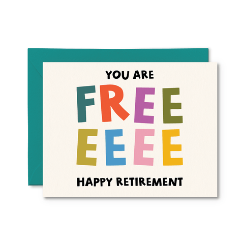 You Are Free | Greeting Card - The Local Space