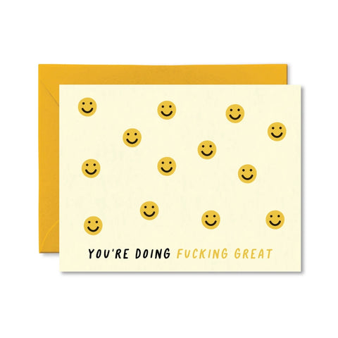 Pretty By Her You Are My Happy Place greeting card love card - The Local Space