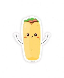 Burrito Sticker