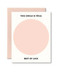 Pretty By Her 10cm Baby Card greeting card funny baby card - The Local Space