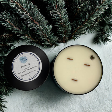 Fraser Fir | Triple Wood Wick Candle - The Local Space