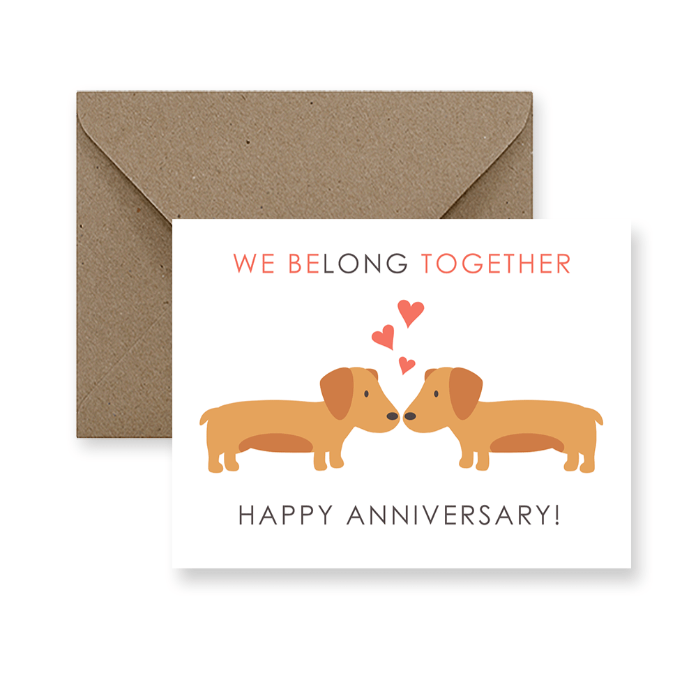 IMPAPER | We Belong Together Greeting Card, The Local Space, Local Canadian Brands