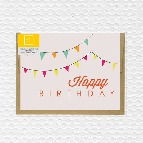 IMPAPER | Flags Happy Birthday Greeting Card, The Local Space, Local Canadian Brands