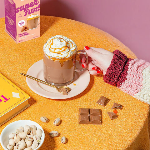 Superfun! Salted Caramel Hot Chocolate - The Local Space