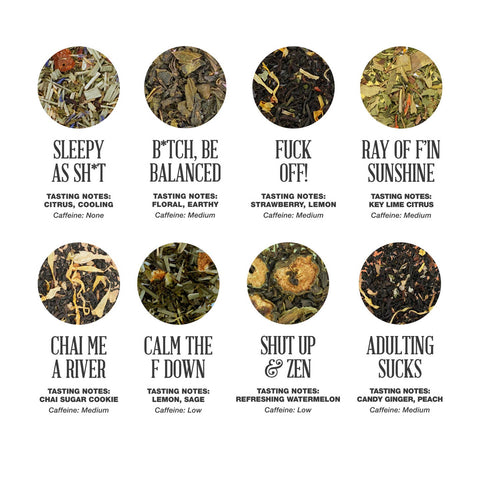 F*ck Your Other Teas | Tea Sampler Set - The Local Space