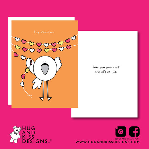 Getting Down | Greeting Card