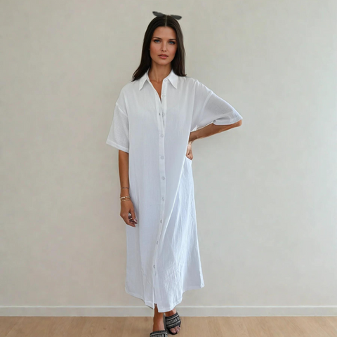 Mori Button Up Dress