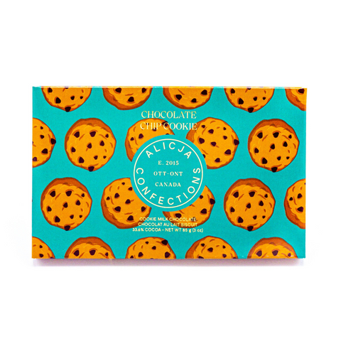 Chocolate Chip Cookie | Postcard Chocolate Bar