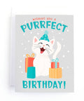 Pedaller Design | Wishing You a Purrfect Birthday Greeting Card, The Local Space, Local Canadian Brands