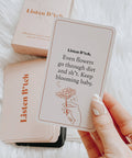 Listen Bitch | Affirmations Cards, The Local Space, Local Canadian Brands