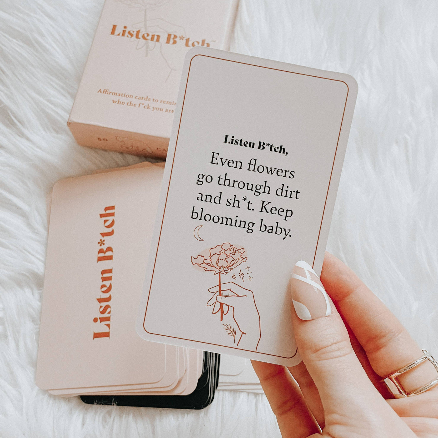 Listen Bitch | Affirmations Cards, The Local Space, Local Canadian Brands