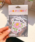 BlushedDesigns Co. - Manifest Good Vibes Car Air Freshener (Strawberry Scent) - The Local Space