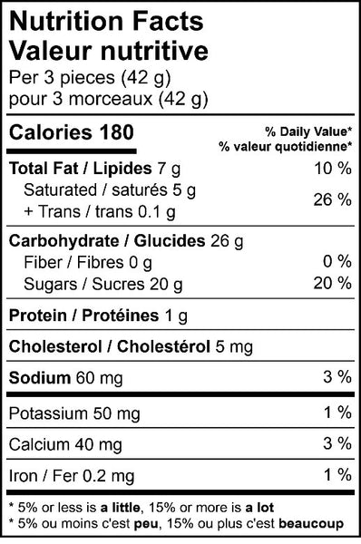 White Peppermint Bark Caramels - The Local Space