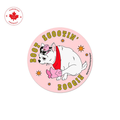 Boot Scootin' Boogie | Sticker - The Local Space