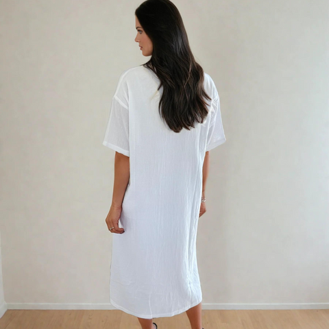 Mori Button Up Dress