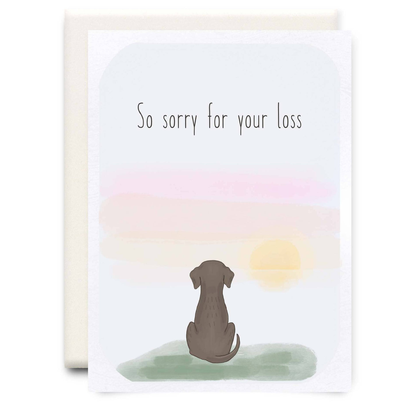 Inkwell Cards | So Sorry For Tour Loss Greeting Card, The Local Space, Local Canadian Brands