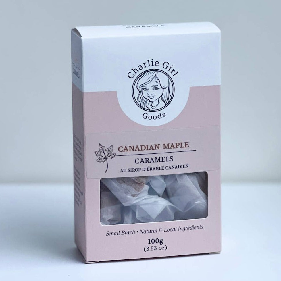 Charlie Girl Goods - Canadian Maple Caramels - The Local Space