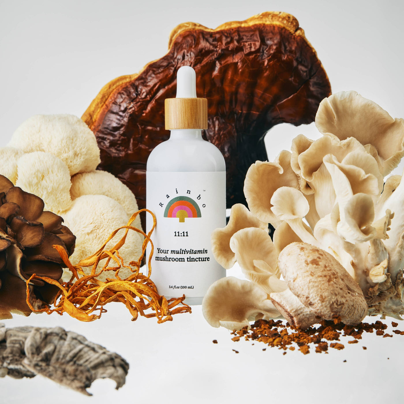 Rainbo Canada | 11:11 Super Multi-Mushroom Tincture, The Local Space, Local Canadian Brands