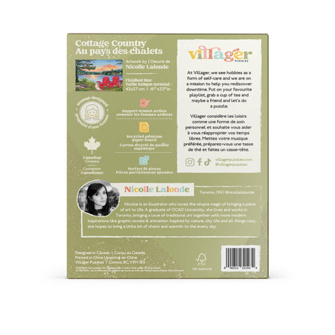 Cottage Country | 500-Piece Puzzle - The Local Space