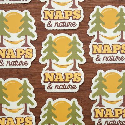 Amanda Weedmark | Naps & Nature Sticker, The Local Space, Local Canadian Brands