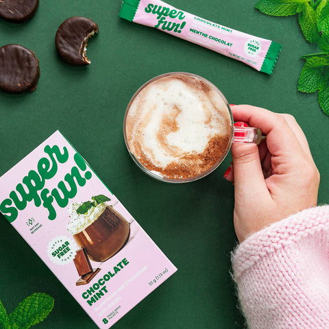 Superfun! Mint Hot Chocolate - The Local Space