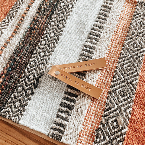 Leather Key Tags - The Local Space