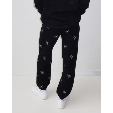 All Over Bows Oversized Joggers - Brunette the Label, The Local Space