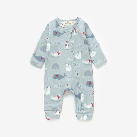 Arctic Friends | 100% Organic Cotton Baby Romper