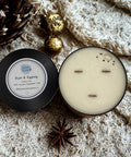 Rum & Eggnog | Triple Wood Wick Candle - The Local Space