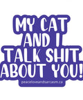 My Cat & I | Sticker - The Local Space