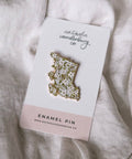 Natasha Vanderburg Co. | British Columbia Dogwood Enamel Pin, The Local Space, Local Canadian Brands