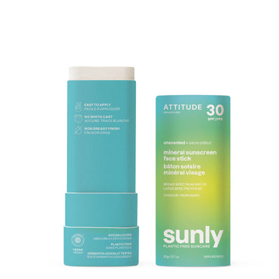 ATTITUDE | Unscented Sunscreen SPF 30 - Sunly, The Local Space, Local Canadian Brands 