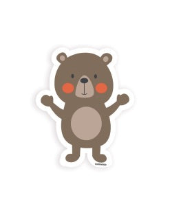 Happy Bear Sticker