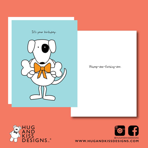 Whoop Dee Doo | Greeting Card