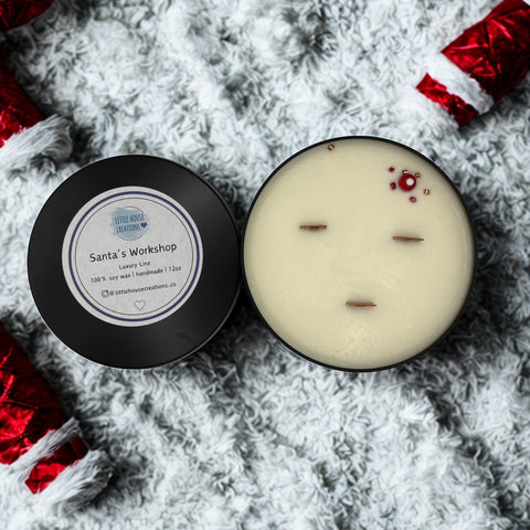 Santa's Workshop | Triple Wood Wick Candle - The Local Space