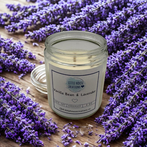 Vanilla Bean & Lavender | Candle - The Local Space